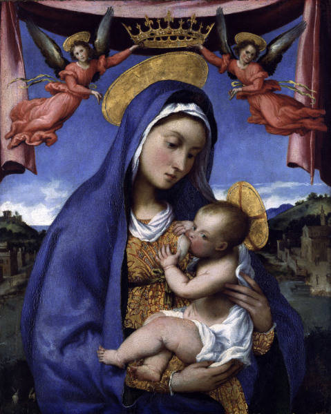 L.Lotto / Mary Nursing Child / c.1529 from Lorenzo Lotto