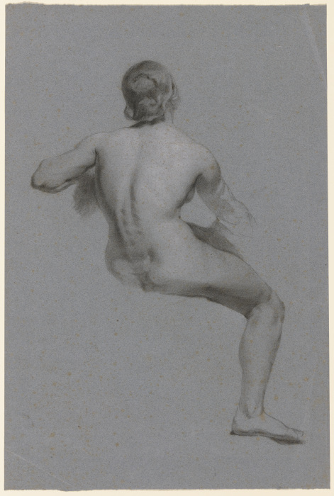 Female nude from behind from Louis Eysen