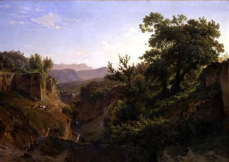 A Valley near Sorrento from Louis Gurlitt