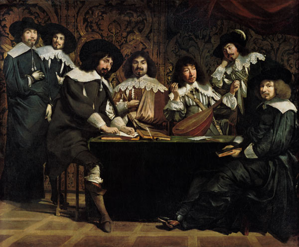 Meeting of the art lovers (or: L ' Académie) from Louis Le Nain