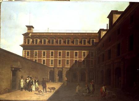 The Prison des Madelonnettes from Louis-Léopold Boilly