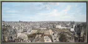Panoramic View of Paris Towards the North