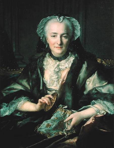Portrait of Madame Dange from Louis Tocqué