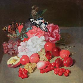 Still Life with Butterflies (attributed)