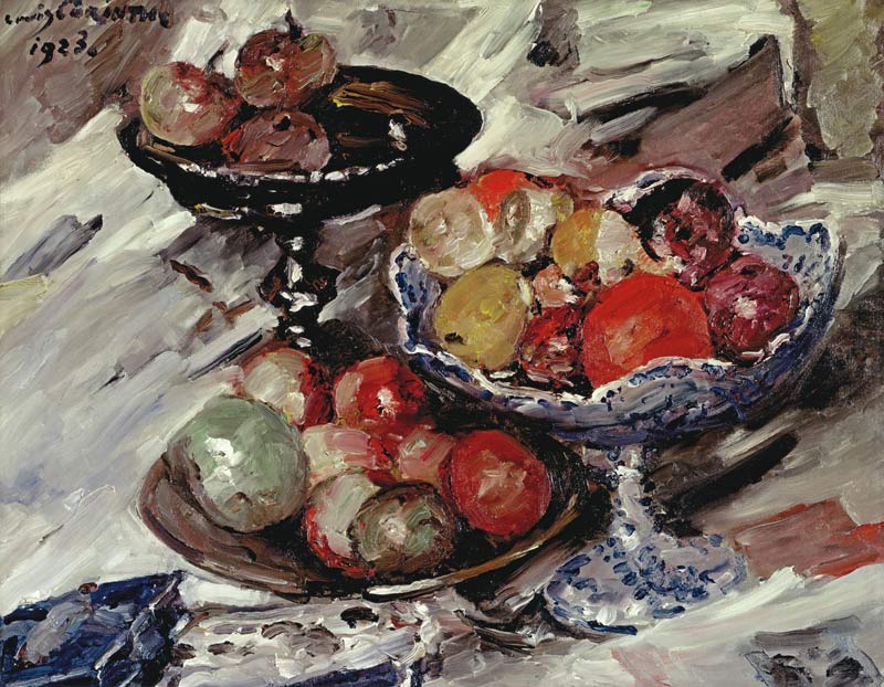 Fruit bowls from Lovis Corinth