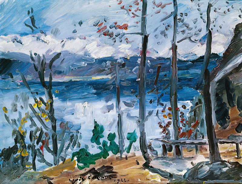 Easter at the Walchensee from Lovis Corinth