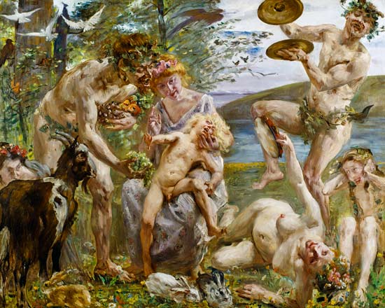 Youth of the Zeus from Lovis Corinth