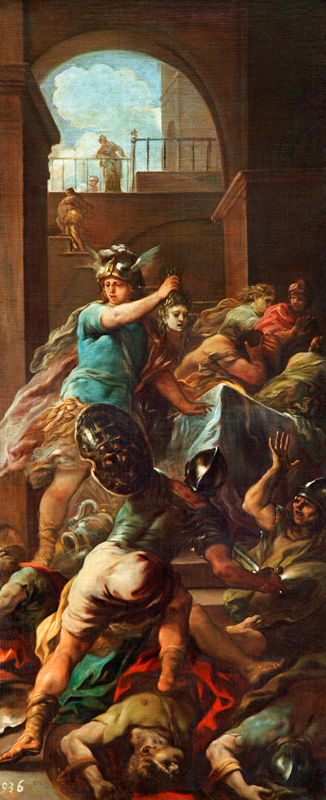 L.Giordano, Perseus mit Haupt der Medusa from Luca Giordano