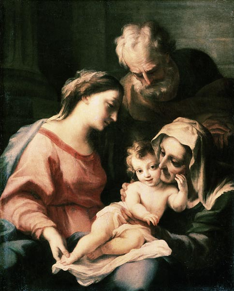 The Holy Family from Luca Giordano