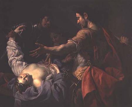 The Death of Cleopatra from Luca (Luca da Reggio) Ferrari
