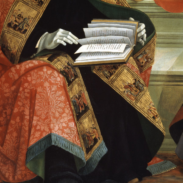 Hands of Augustine from Luca Signorelli
