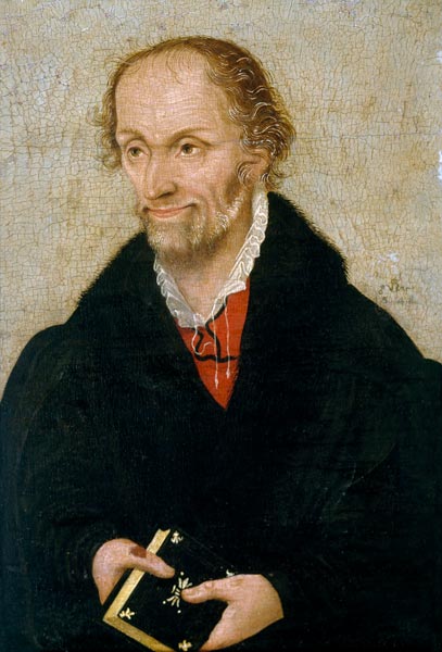 Philipp Melanchthon from Lucas Cranach the Elder