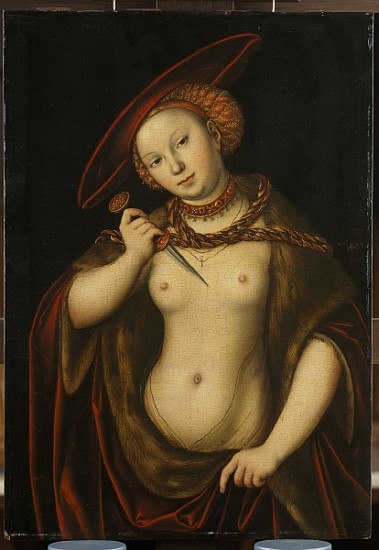 Lucretia from Lucas Cranach the Elder