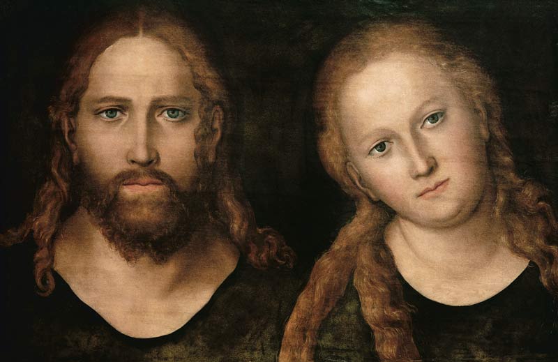Christus und Maria Magdalena from Lucas Cranach the Elder