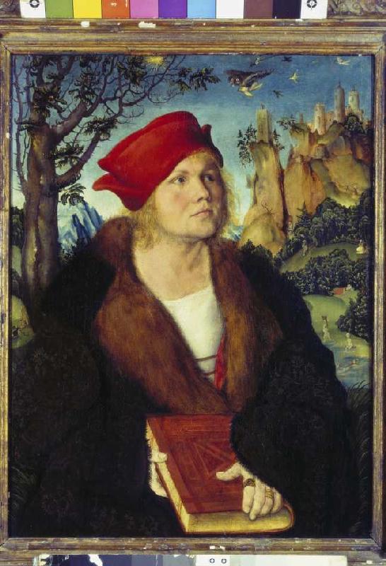 Portrait of the DrCuspinian from Lucas Cranach the Elder
