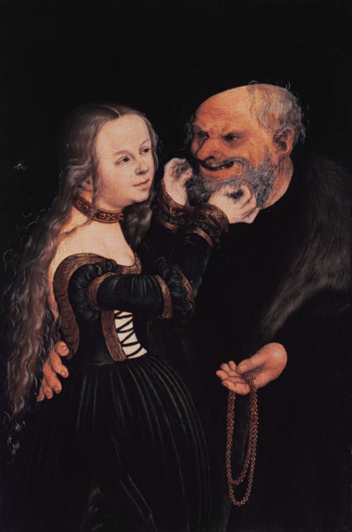 das ungleiche Paar from Lucas Cranach the Elder