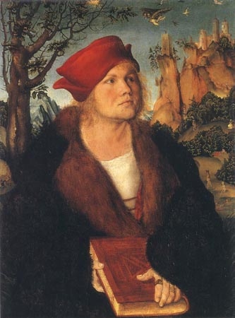 Dr. Johannes Cuspinian from Lucas Cranach the Elder