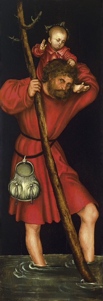 Saint Christopher from Lucas Cranach the Elder