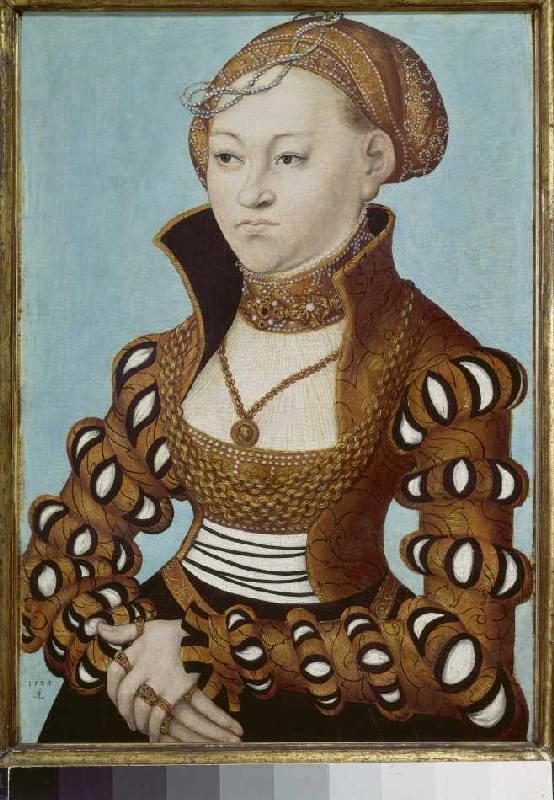 Princess Maria of Saxony from Lucas Cranach the Elder