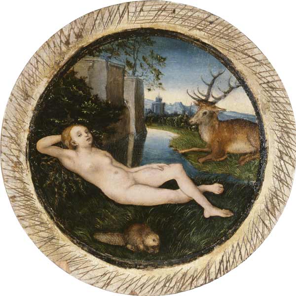 The Nymph of the spring from Lucas Cranach the Elder