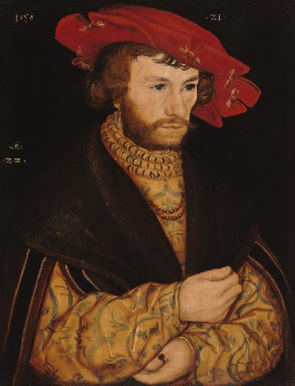 Young man with a red cap