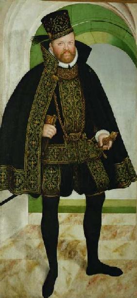 Kurfürst August von Sachsen (1526-1586).