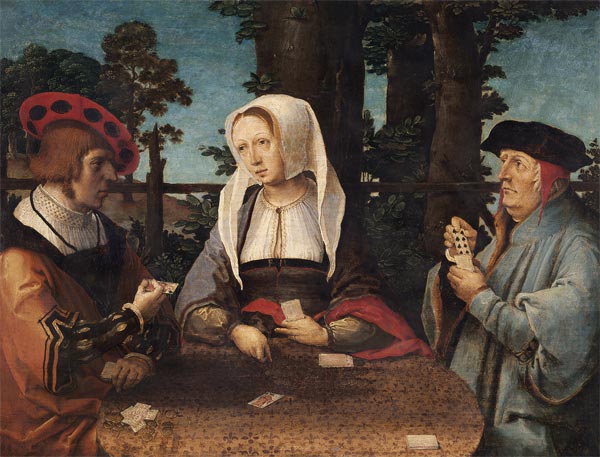 The Card Players from Lucas van Leyden