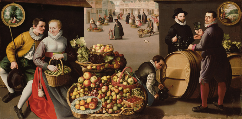 Fruit market (September/October) from Lucas van Valckenborch