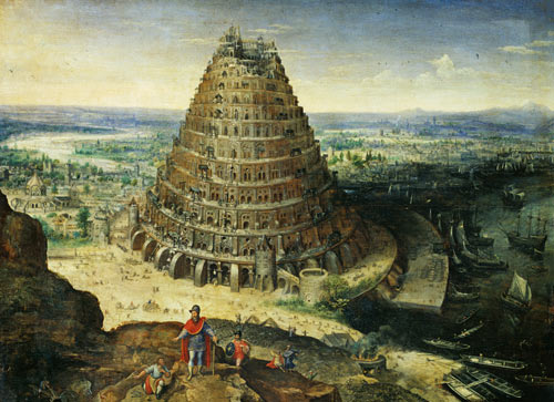 The Tower of Babel from Lucas van Valckenborch