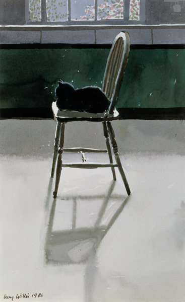 Cat on a Chair from Lucy Willis