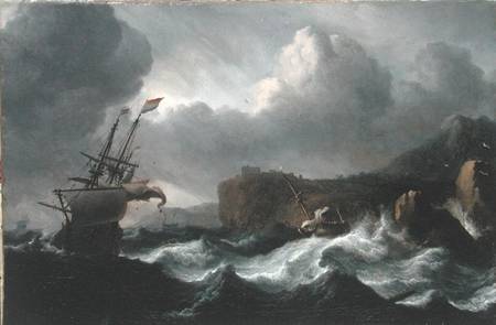 Stormy Sea from Ludolf Backhuyzen