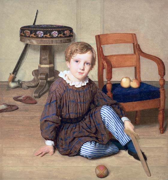 Childhood from Ludvig August Smith