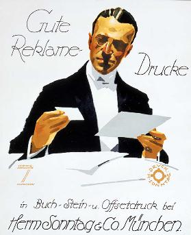 Gute Reklame Druke, 1927
