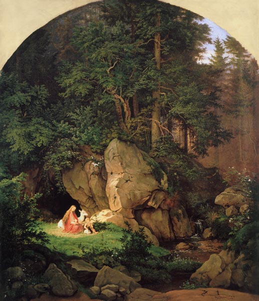 Richter / Genoveva ... / 1841 from Ludwig Richter