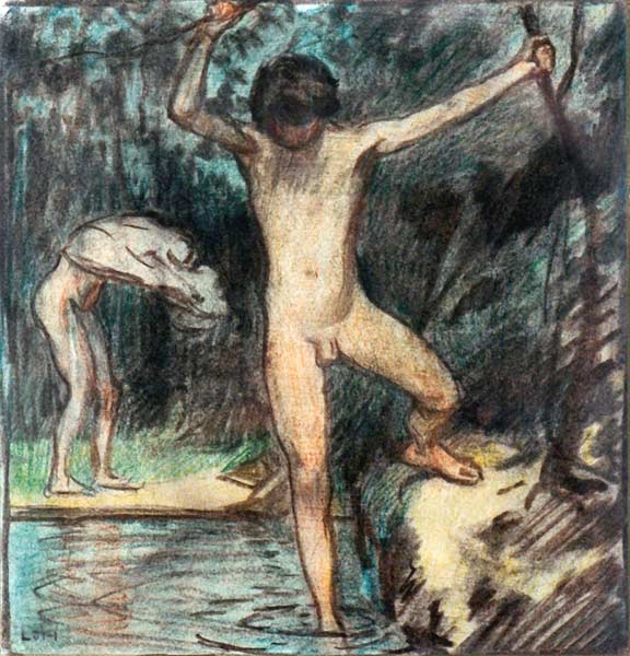 The Bathers from Ludwig von Hofmann