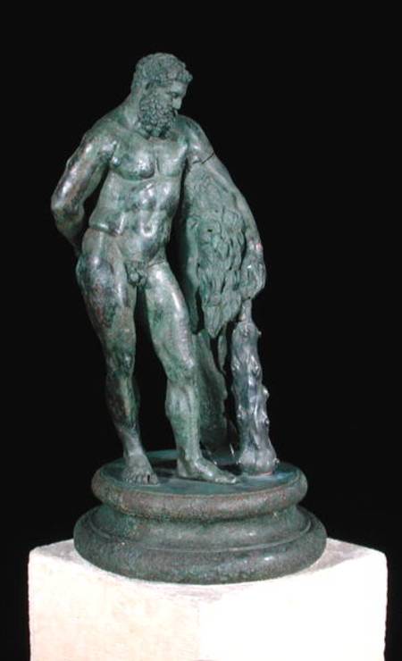 Herakles resting, a reduced from Lysippos
