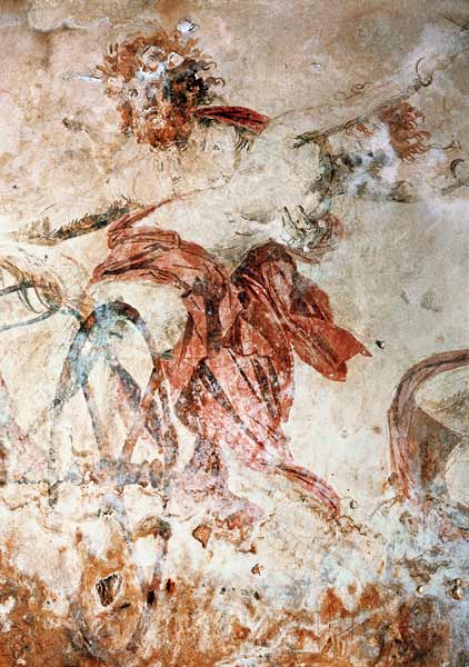 The Rape of Persephone, from the Tomb of Persephone from Macedonian School