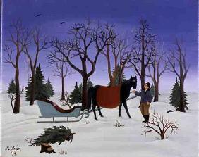 Winter, 1997 (oil on canvas) 