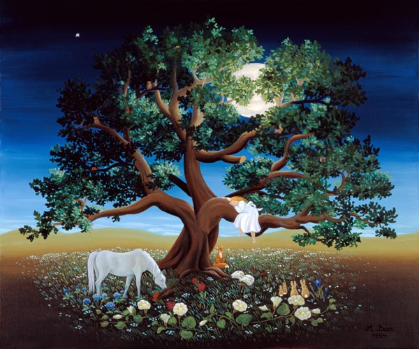 Tree of Dreams, 1994 (oil on canvas)  from Magdolna  Ban