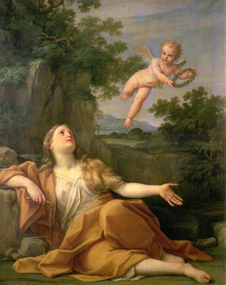 Penitent Mary Magdalene, 1700-05 from Marco Antonio Franceschini