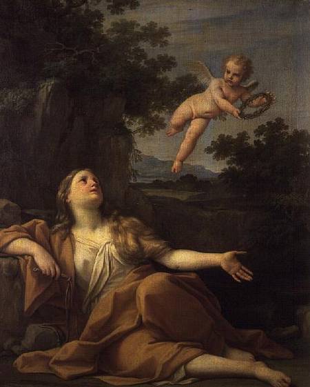 Penitent Mary Magdalene from Marco Antonio Franceschini