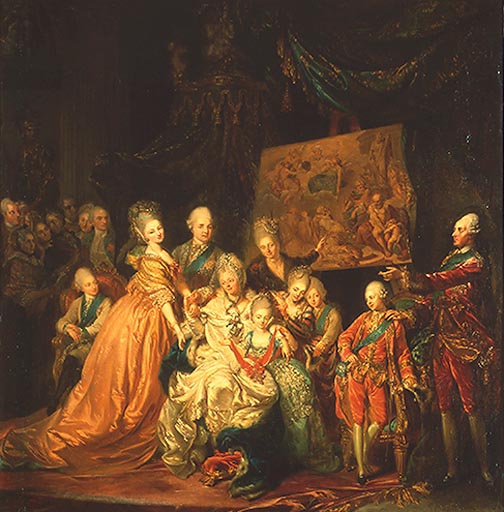 Maria Antonia v.Sachsen u.Kinder from Maria Antonia Kurfuerstin Friedrich Christian von Sachsen