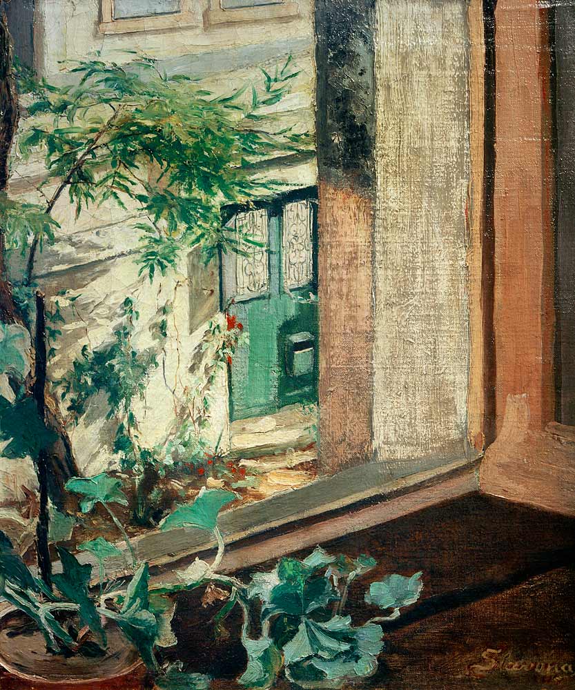 Blick aus dem Atelierfenster from Maria Slavona