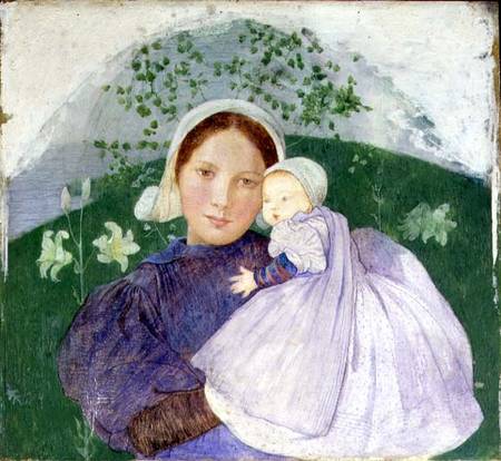 Mother and Child from Marianne Stokes