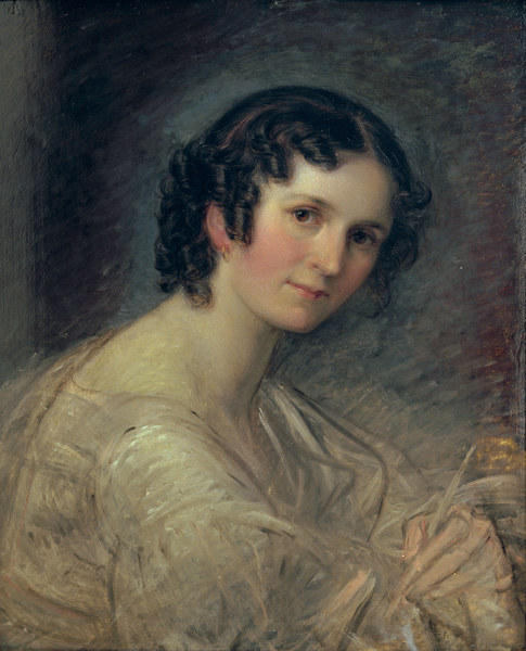 Electrine von Freyberg, Self-portrait from Marie E. Freifrau v. Freyberg