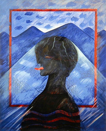 La Communion de Zoe, 1989 (oil on canvas)  from Marie  Hugo