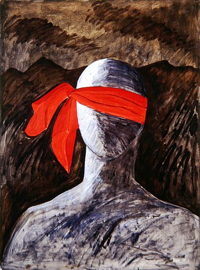 Les Gastons I, 1990 (oil on paper)  from Marie  Hugo
