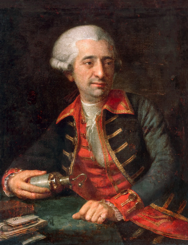 Portrait of Antoine-Laurent Lavoisier (1743-1794) from Marie Renee Genevieve Brossard de Beaulieu