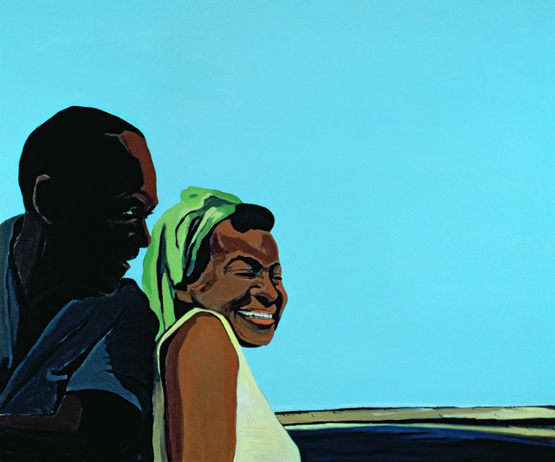 Cuban Portrait no.10, 1996 (acrylic on canvas)  from Marjorie  Weiss
