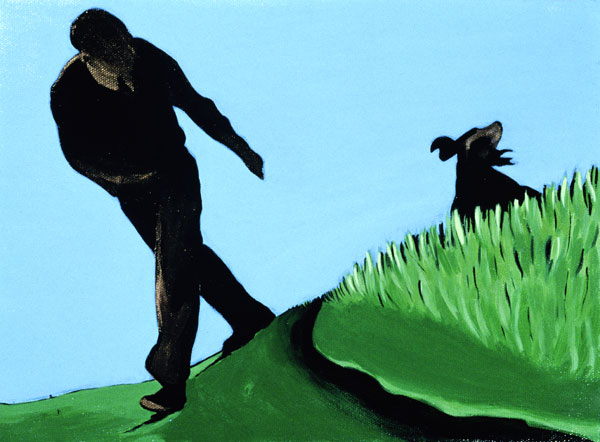 Whistling Him Back, 1997 (acrylic on canvas)  from Marjorie  Weiss